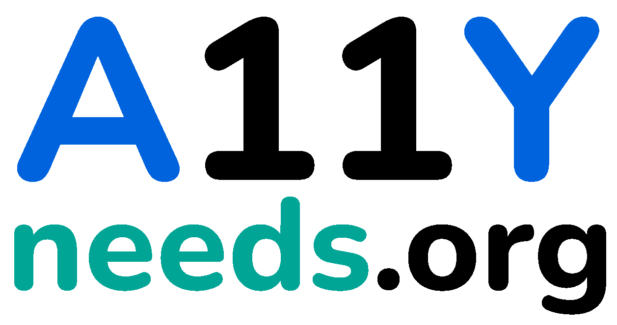 A11Yneeds